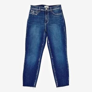 L'AGENCE El Matador French Slim Jean Size‎ 26 Fremont Gold Glitter